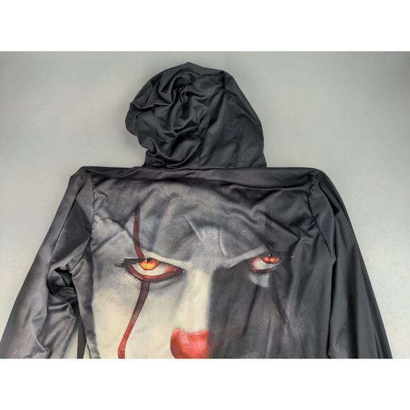 Devin Du 100% Polyester Hoodie Sweatshirt SZ XL Pennywise IT Stephen King Horror - Picture 7 of 12